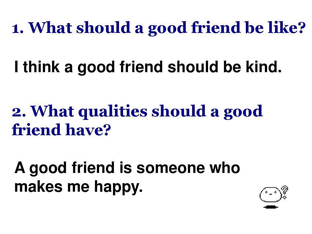 高一英语good-friends课件3