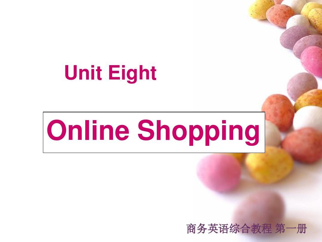 Unit Eight Online Shopping(Book 1)