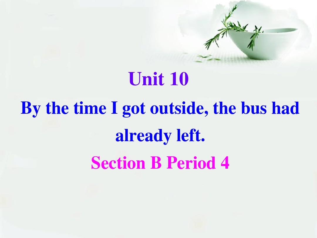 新目标英语九年级unit10 Section A(3a-4)课件