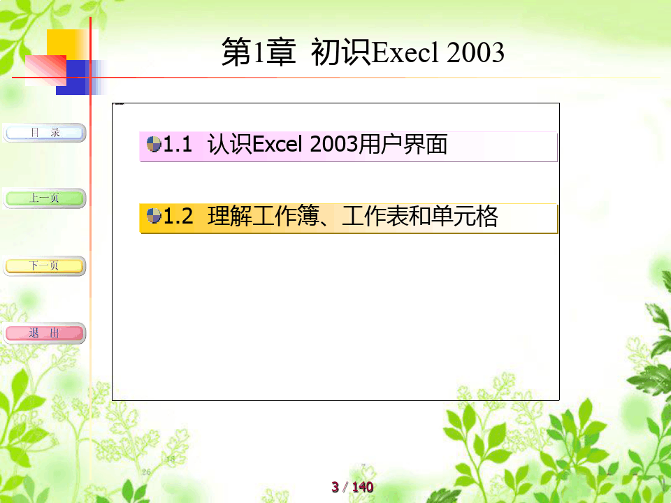 Excel2003基础教程大全(经典)