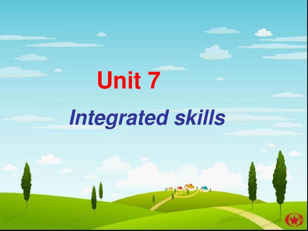 8B Unit7Integrated skills课件