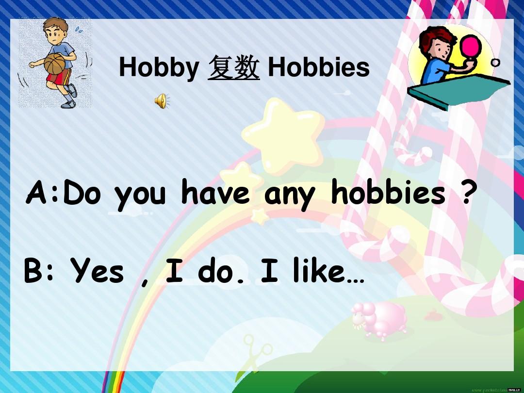 5B Unit3 Hobbies