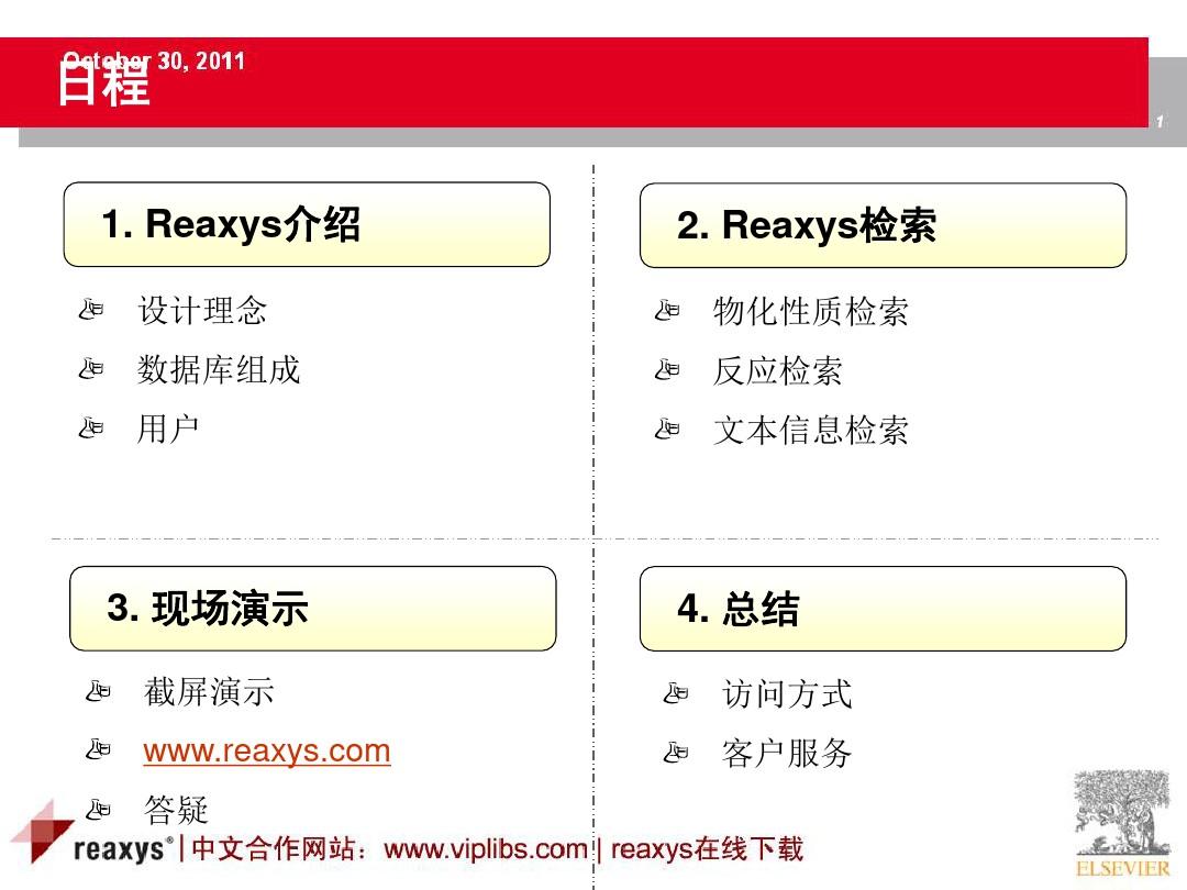 reaxys数据库使用方法