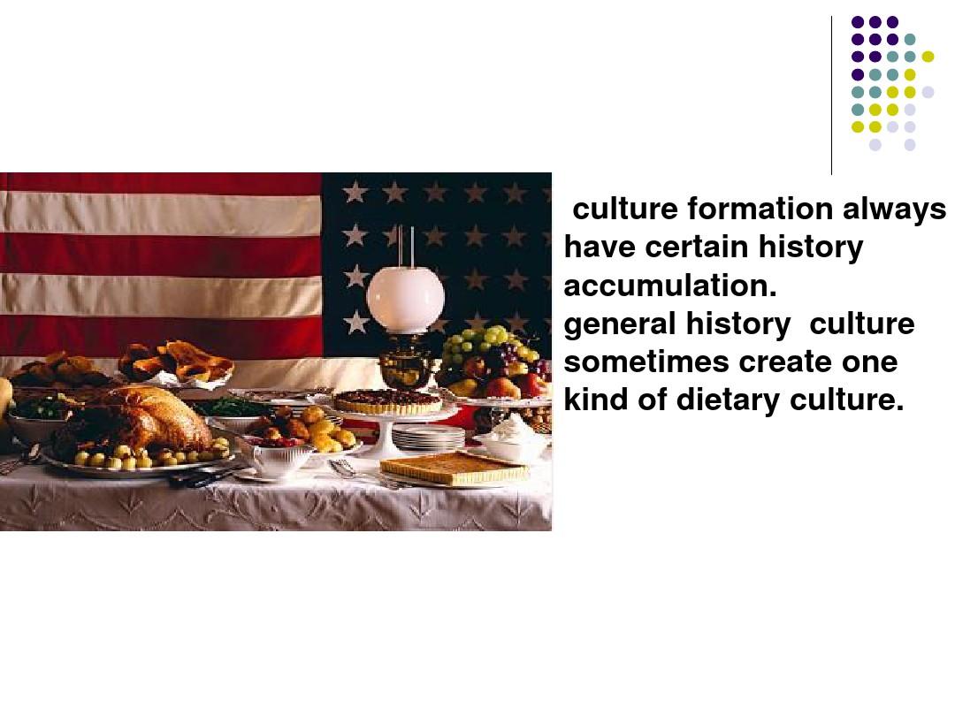 美国饮食文化 英文 