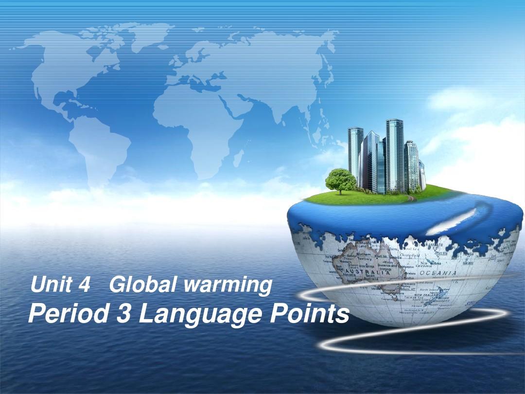 Unit4_Global_Warming_Language_Points