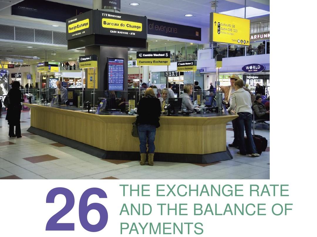 Chapter+26The Exchange Rate and the Balance of Payments