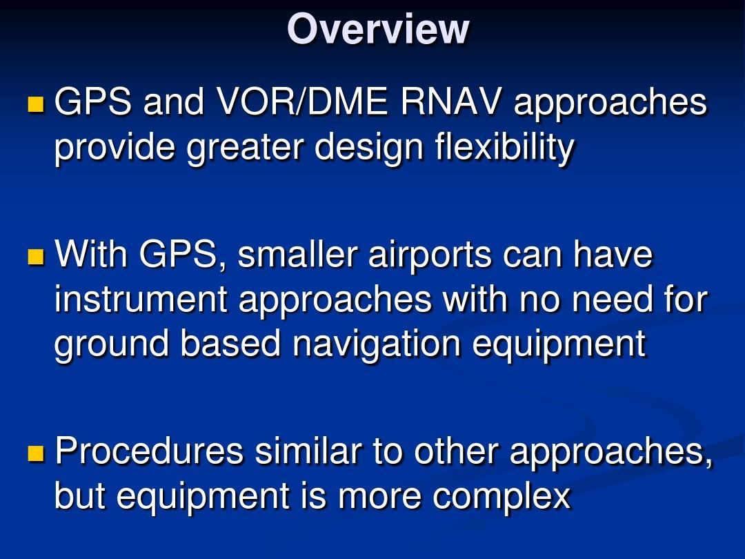 仪表等级飞行员理论培训stage5-213 RNAV-GPS APCH