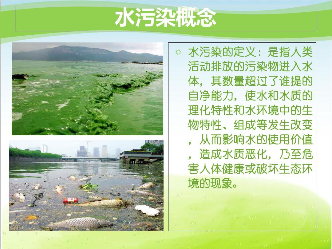 环境法水污染培训教材PPT(共 37张)