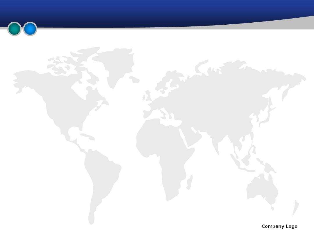 PPT模板-世界地图背景