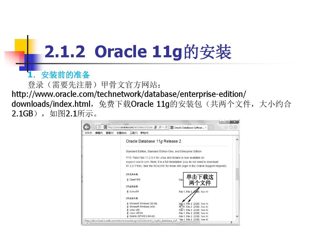 第2章 Oracle 12c数据库介绍