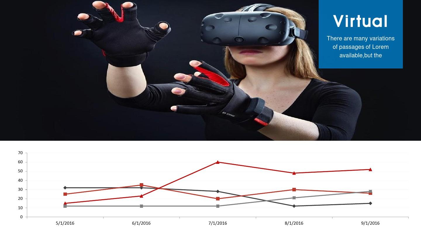 VR虚拟现实技术PPT模板