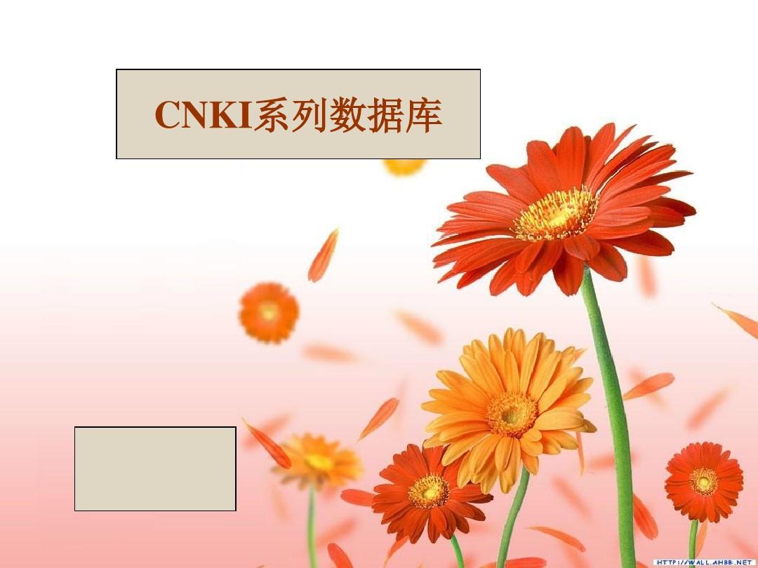 CNKI数据库