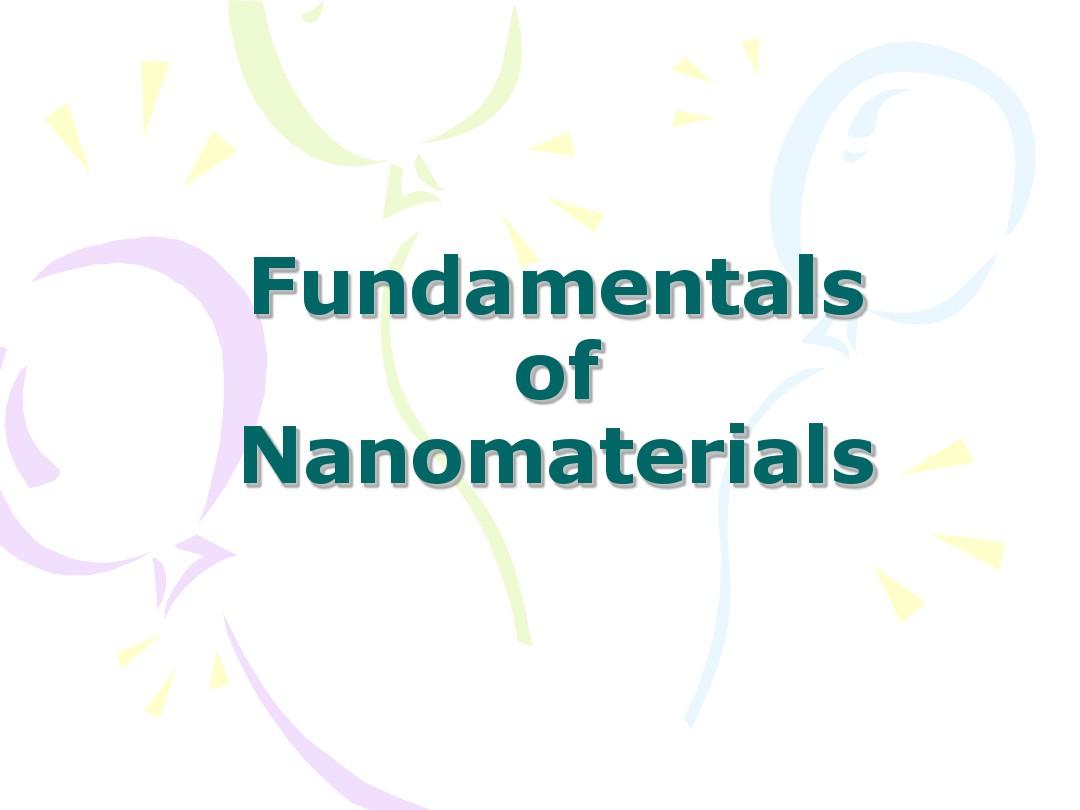 Fundamentals+of+Nanomaterials(纳米材料基础)