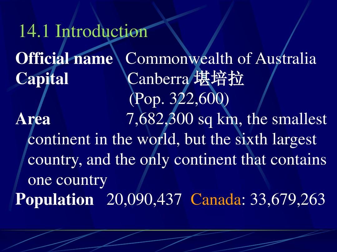 XIV.Australia-Geography and History(09年)