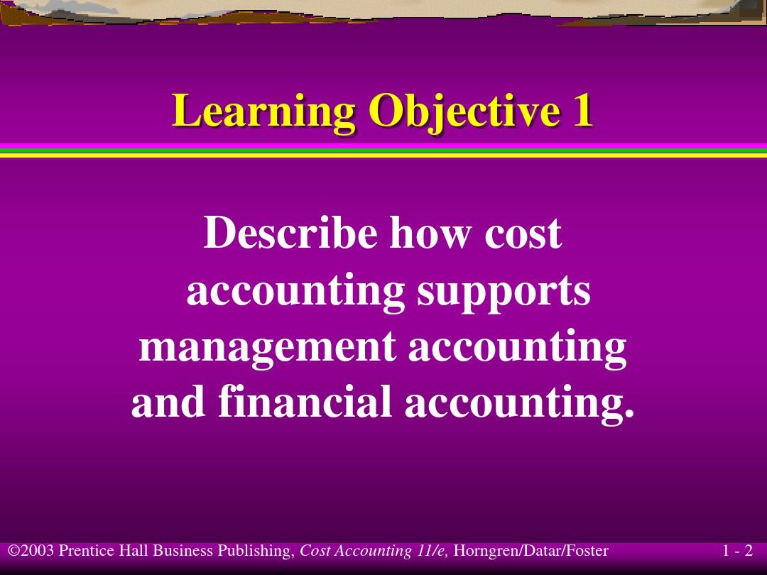 cost accounting chapter1