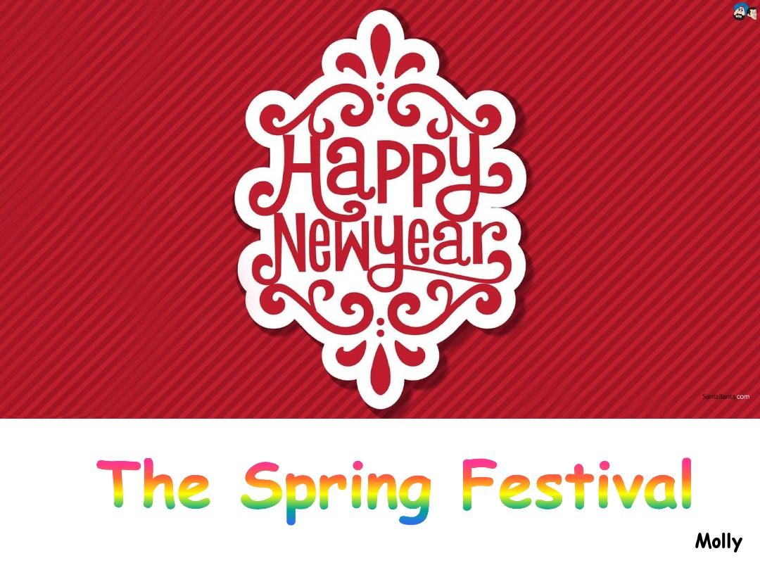 Spring Festival---By Molly