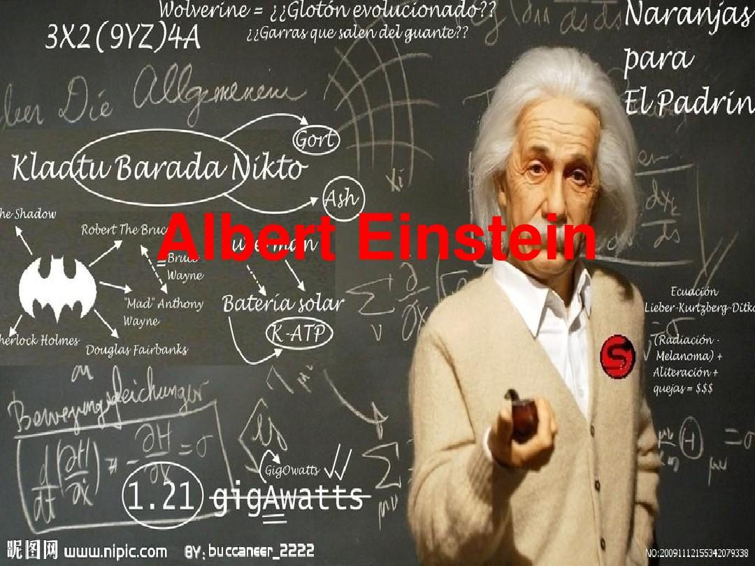 Albert Einstein 爱因斯坦贡献PPT