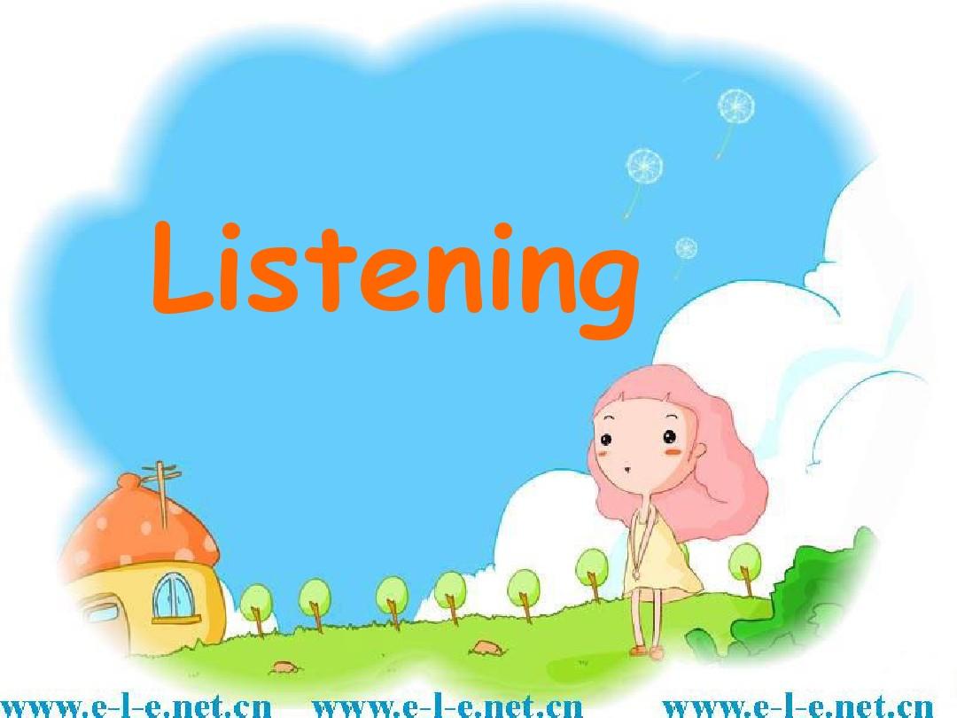 listening and talking