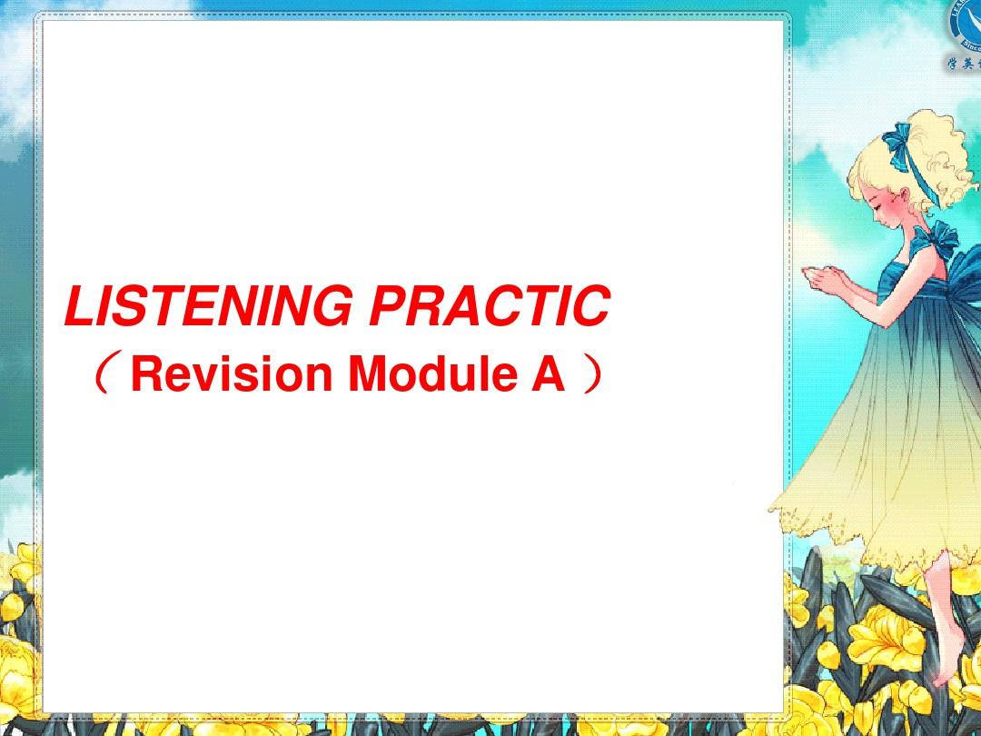初中英语听力训练技巧PPT课件
