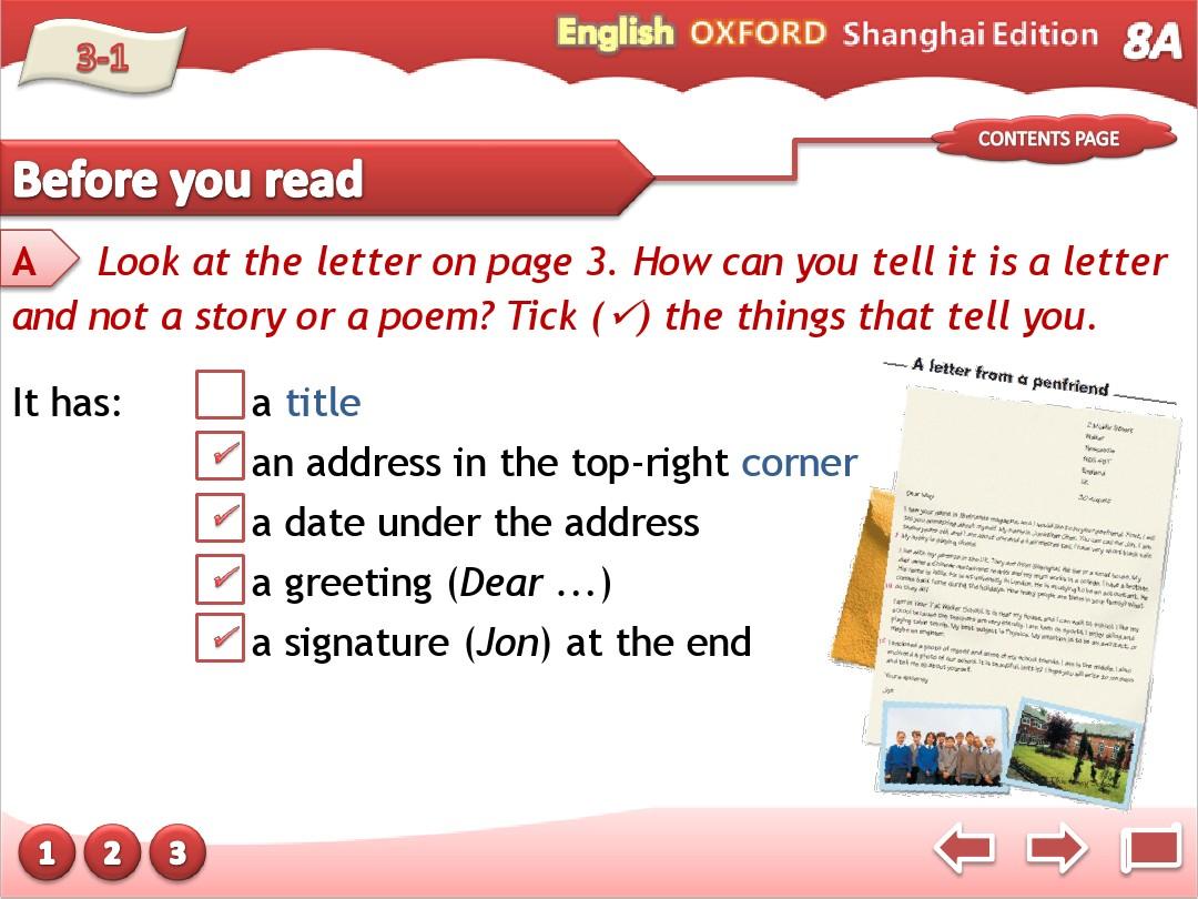 上海牛津英语8AU1 reading -2