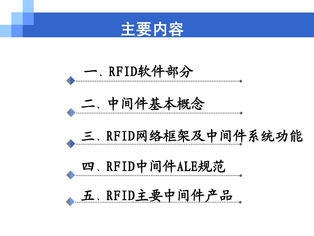 第5章RFID中间件和系统体系结构