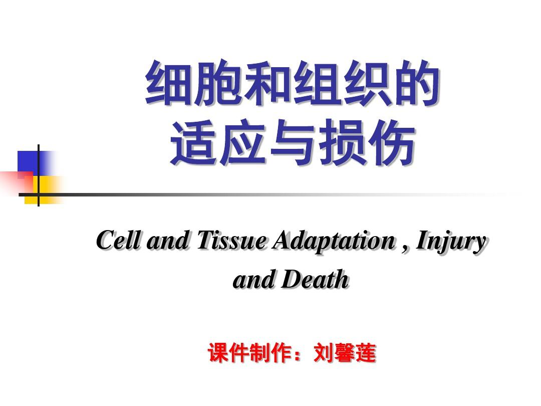 病理学细胞和组织的适应与损伤ppt课件