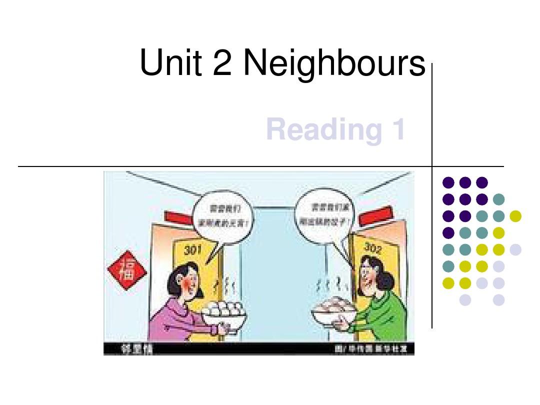新牛津译林版七年级英语下册Unit 2 Neighours Reading 1优质课课件