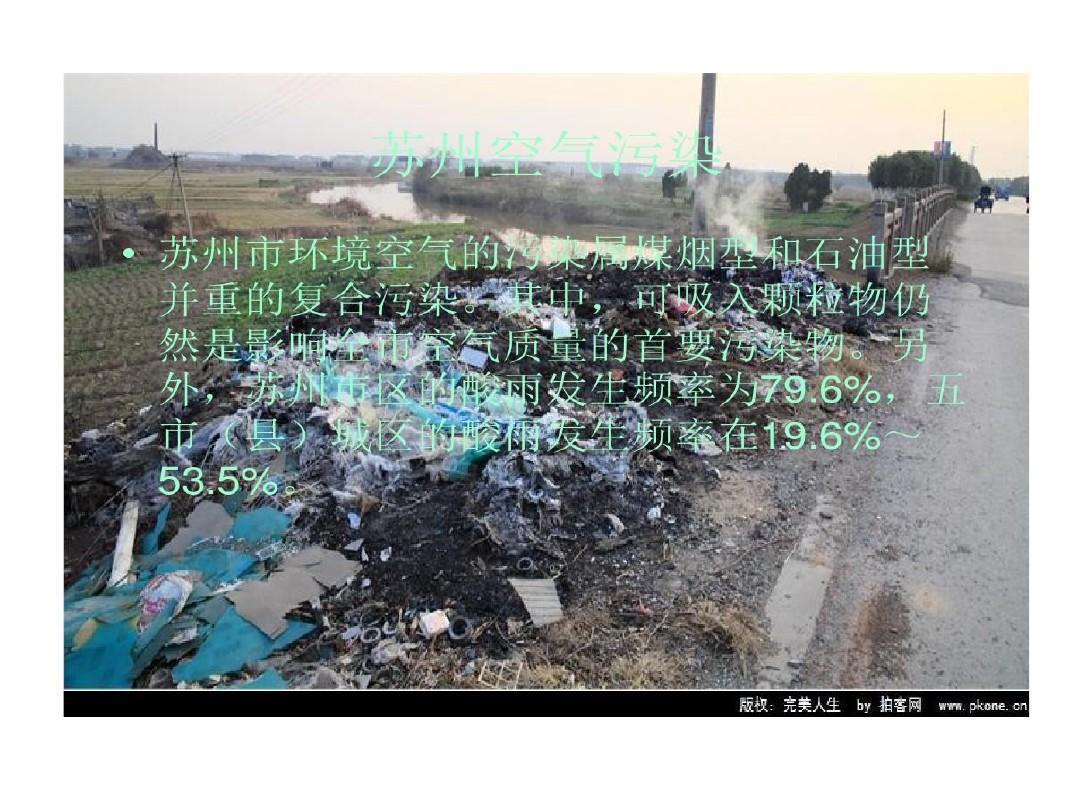 苏州的环境污染全解共38页文档