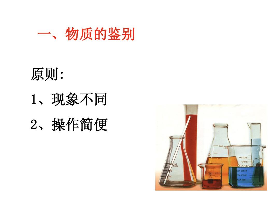 2013年中考化学总复习重点精品课件：_物质的鉴别、除杂及推断_专题汇总
