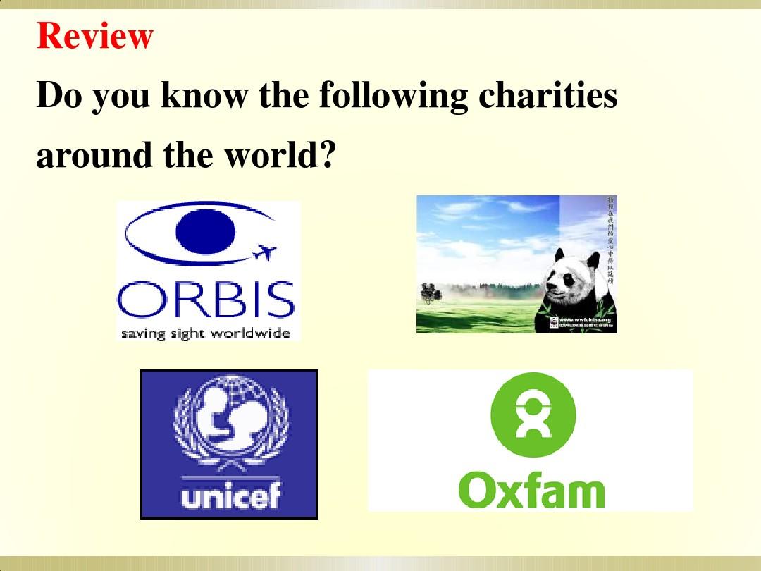 牛津译林版八年级下册(新) Unit7 International charities Reading1(共30张PPT)