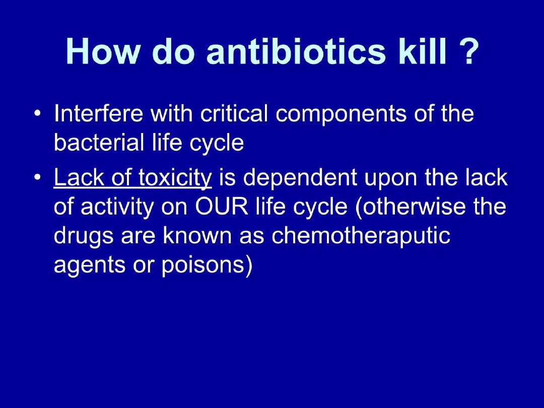 抗生素使用指南 (英文)Simple Antibiotic Guide