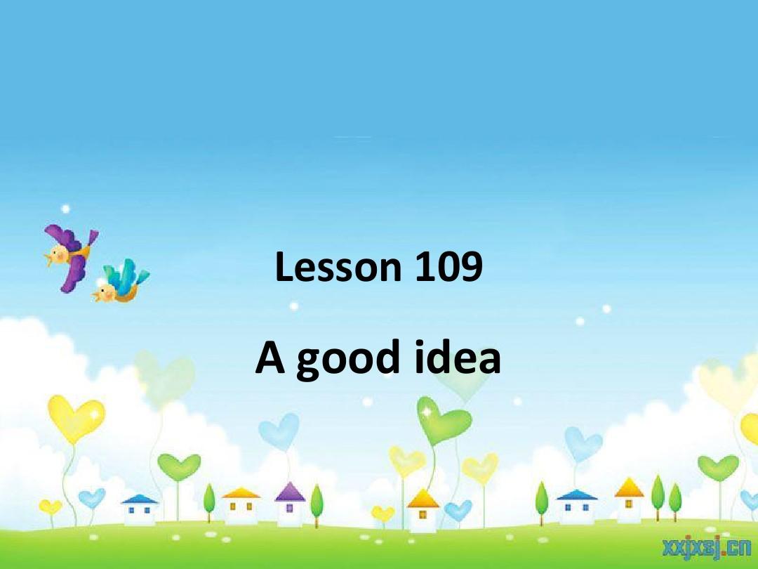 新概念英语第一册109-110课课件