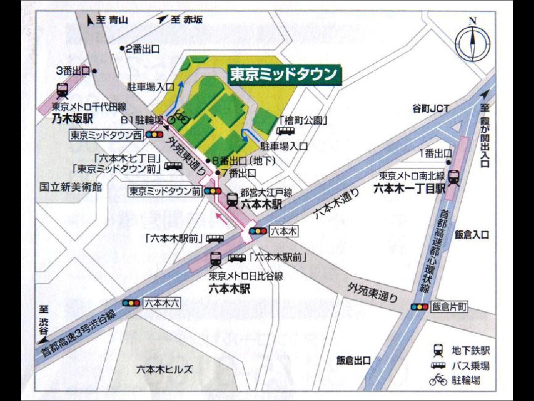 日本城市城市综合体案例东京MIDTOWN-全图