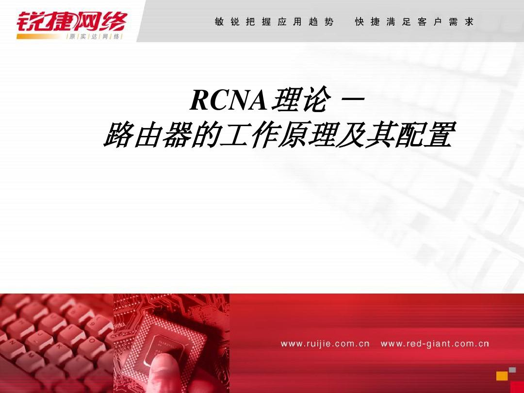 RCNA06--路由器的工作原理及其配置