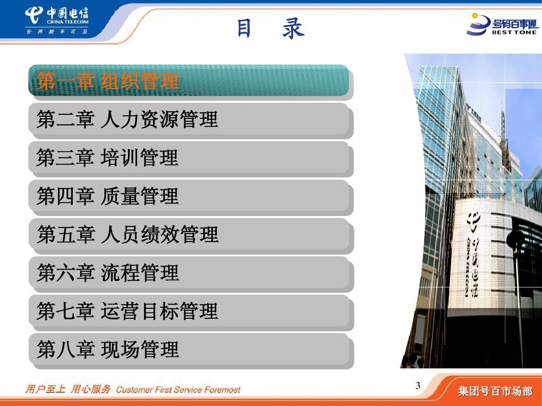 中国电信外包呼叫中心运营管理培训(20081124)