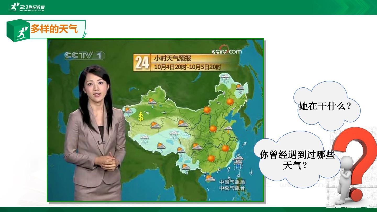 青岛版科学二年级下册课件多样的天气