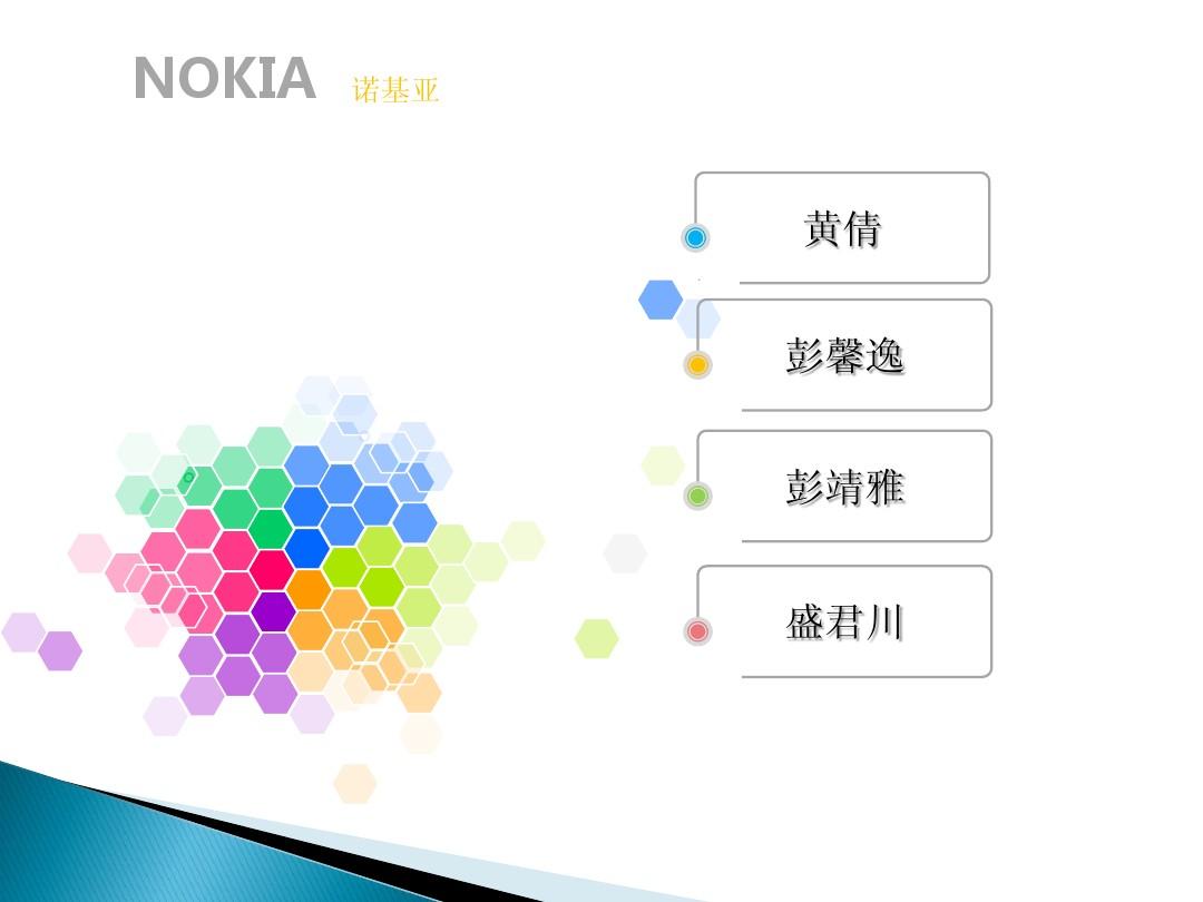 诺基亚NOKIA市场营销案分析(市场细分目标市场市场定位&6Ps)