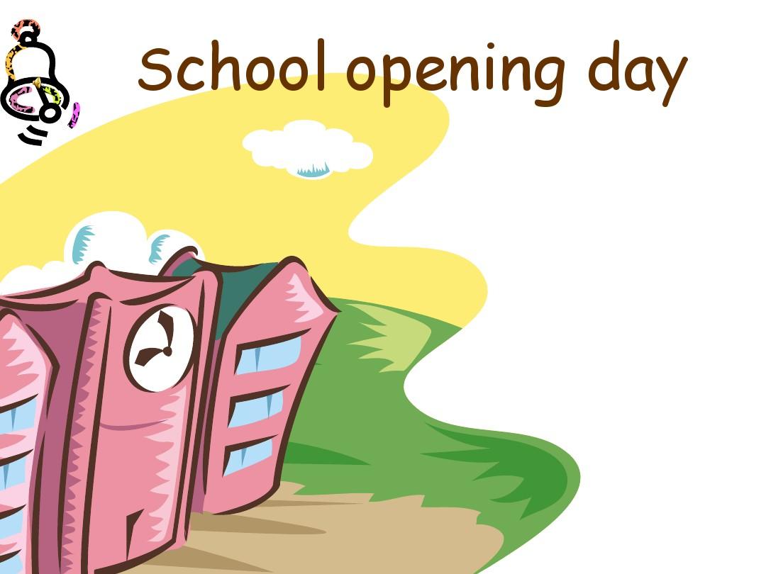 1下-school opening day