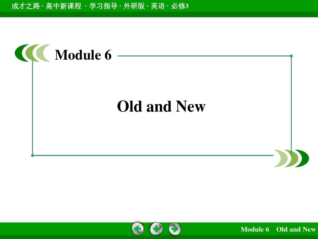 高中英语必修Ⅲ外研版Module6名校课件(共49张)语法