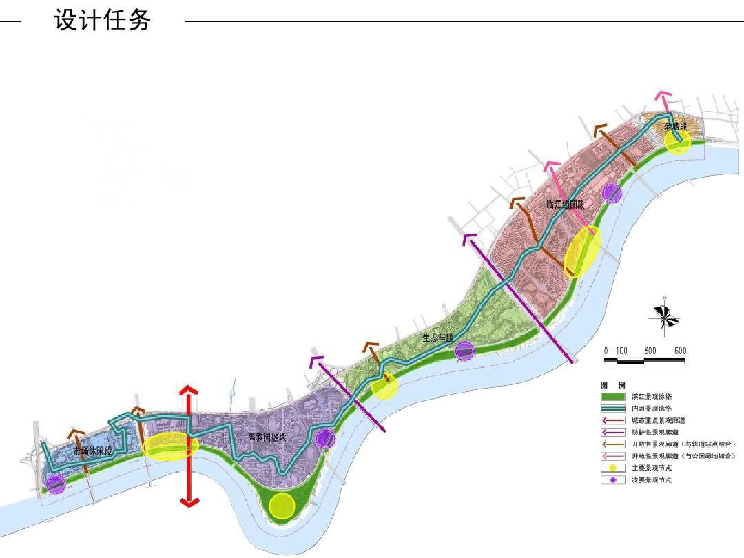 (同济)宁波甬江北岸景观规划及城市设计
