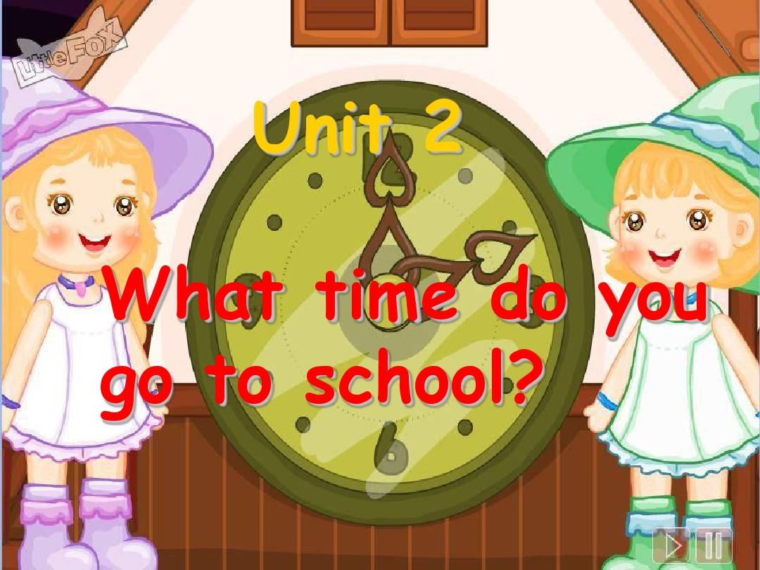 新人教版七年级英语下册Unit2 what time do you go to school period 3精品课件(20页)