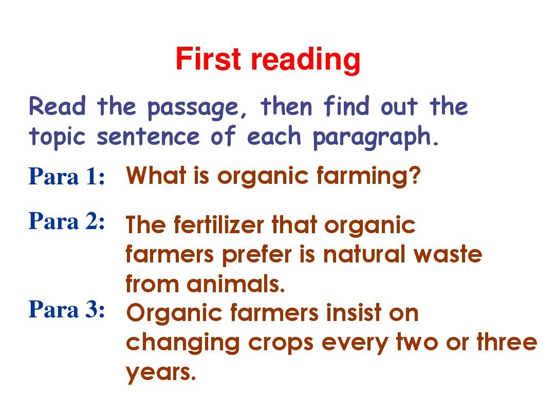 the 4th period organic farming
