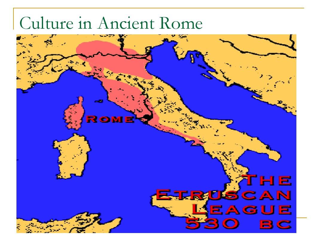 Culture in Ancient Rome