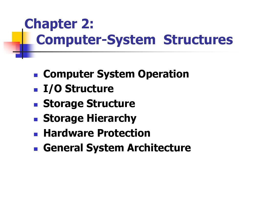 计算机系统结构(英文课件)