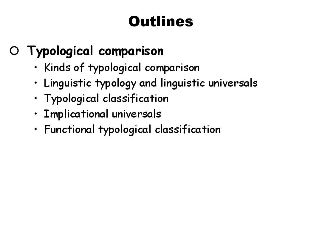 linguistic typology