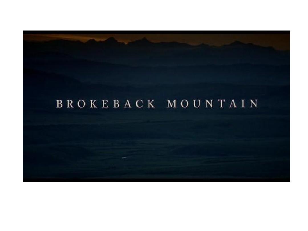 Brokeback Mountain(1)