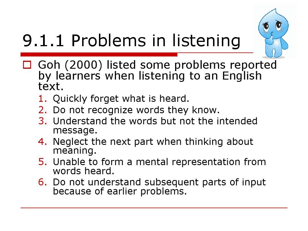 英语教学法教程9 Teaching Listening