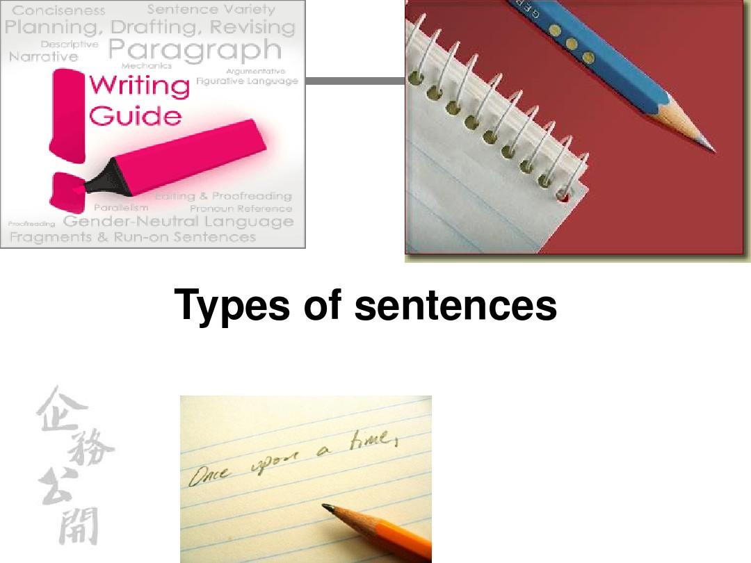 WW  Types of sentences
