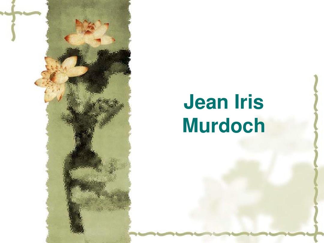 Jean Iris Murdoch