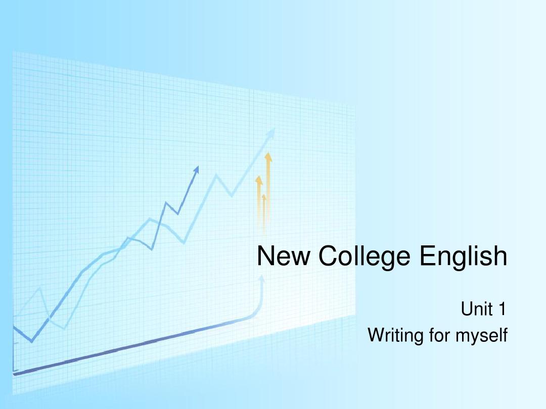 New College English  Unit 1